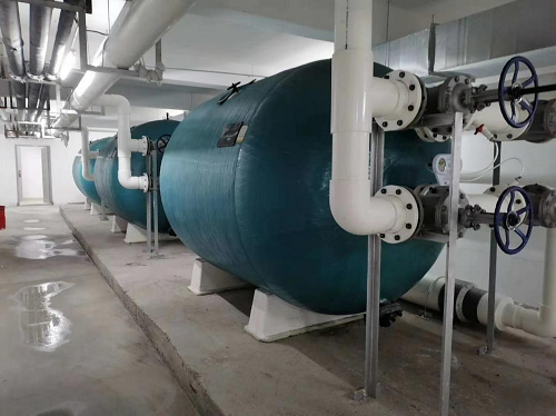 卧式过滤砂缸 卧式过滤砂缸