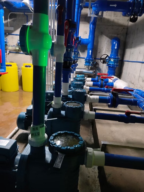 循环水泵、过滤砂缸